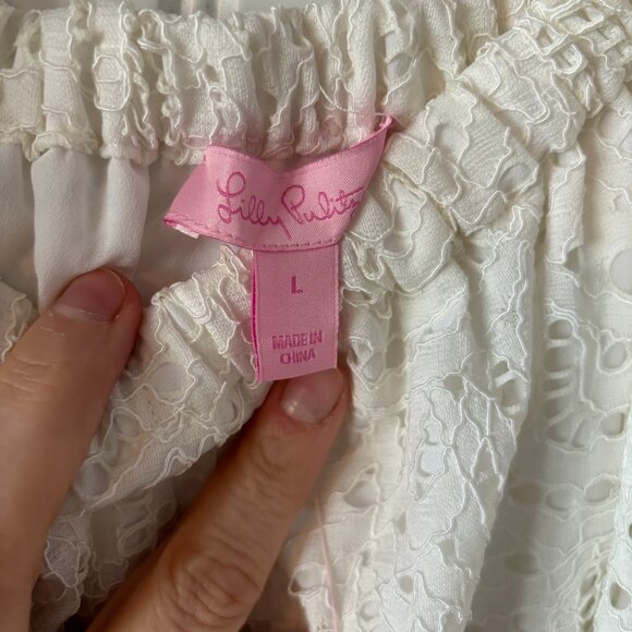 NWT Marble White Lace Lilly Pulitzer Dress - Picture 3 of 5